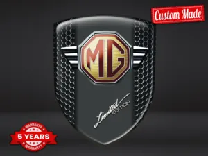 MG Silikonlogo Auto Universal Hochwertig Professionell